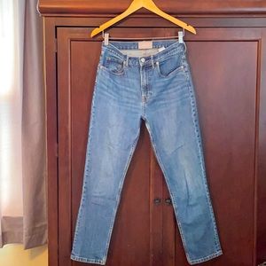 Everlane High Rise Straight Jean